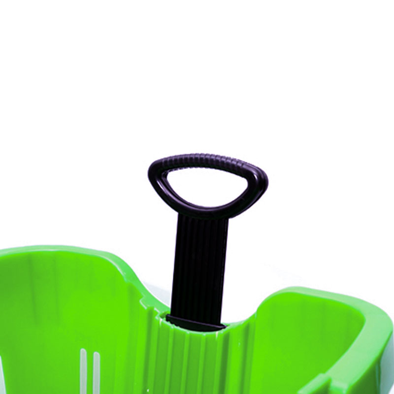 XC-B-11.Soporte de plástico para cesta de la compra + compras en el supermercado fáciles de usar, especificaciones fijas de color personalizado de plástico para compras