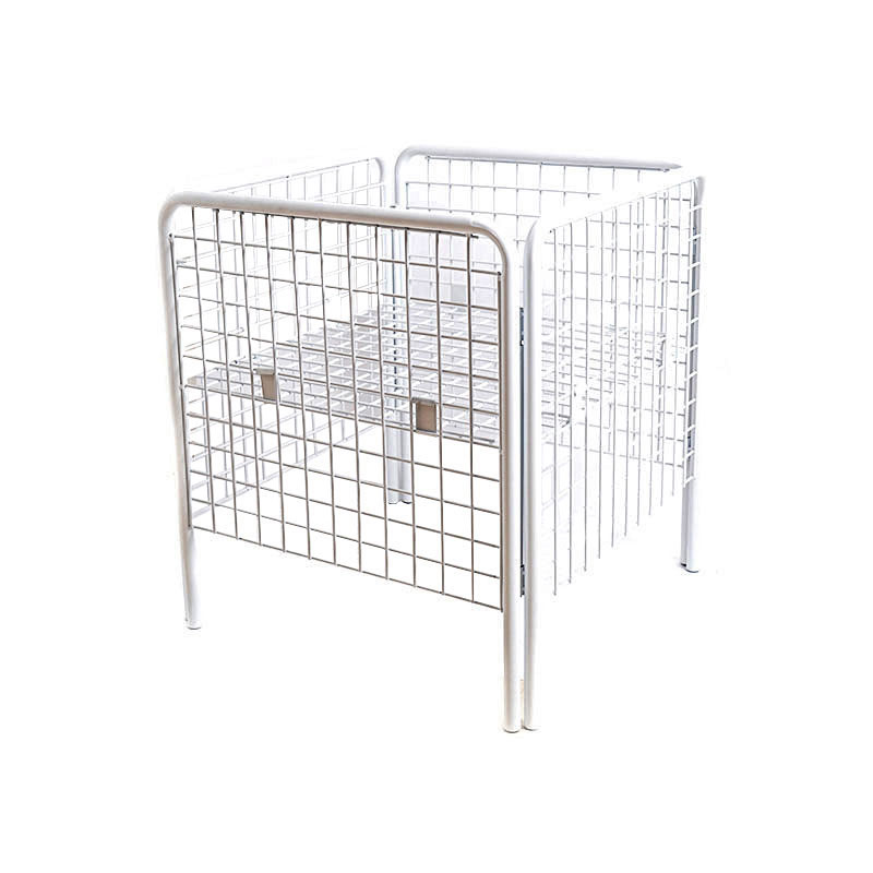XC-MST-4.-Jaula-de-metal-para-compras - + - Supermercado-compras-fácil-de-usar, -compras-metal-personalizado-color-fijo-especificaciones